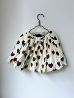 MINI RODINI SKIRT WITH HEARTS