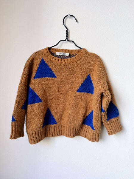 BOBO CHOSES KNITTED JUMPER BROWN